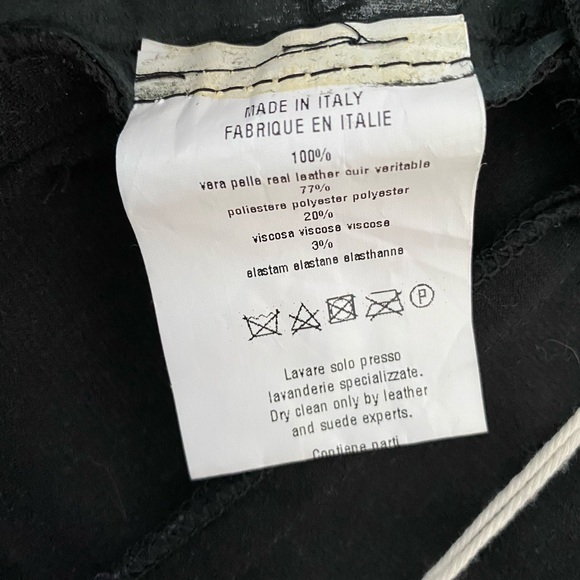 NWT Otto D’ame Leather Pencil skirt - Picture 8 of 8